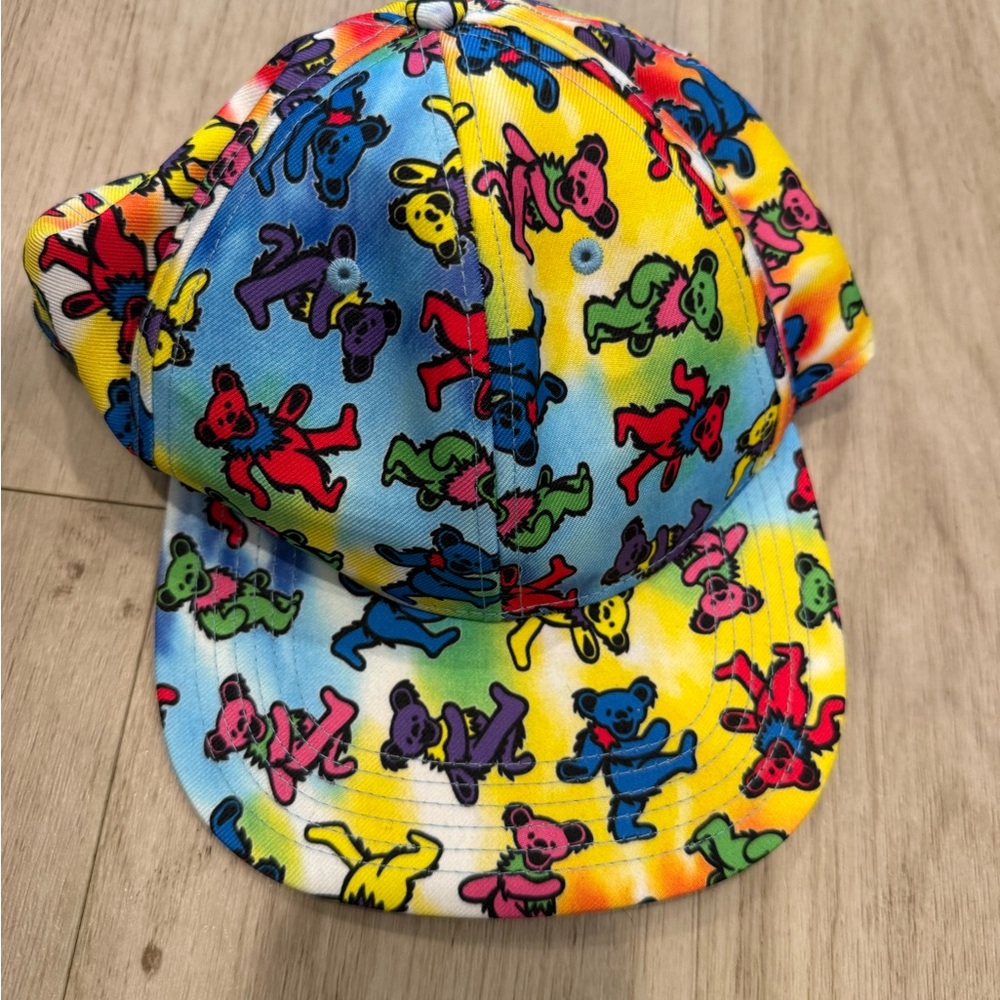 Multi colored Greatful dead cap ball